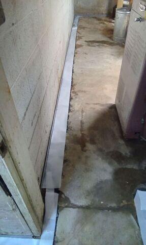Interior Drainage System Installation - Greensboro, NC