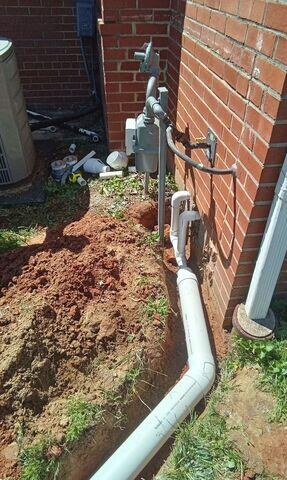 Exterior Discharge Line Installation - Greensboro, NC