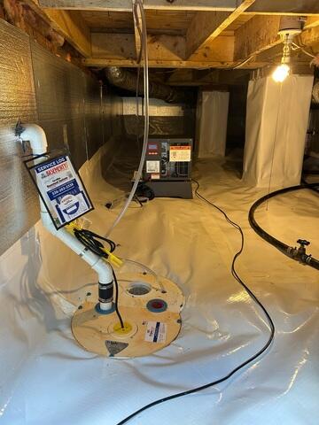 Sump Pump & Crawl Space Encapsulation - Apex, NC