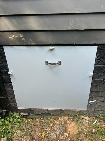 Crawl Space Access Door Upgrade - Apex, NC