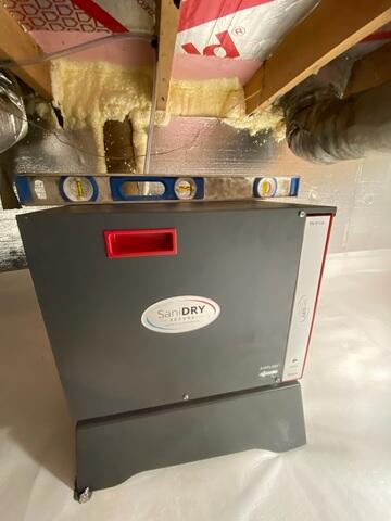 SaniDry Sedona Crawl Space Dehumidifier