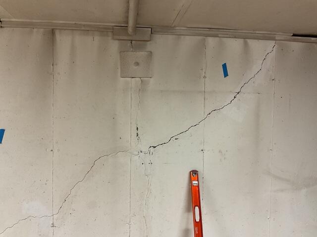 Cracked Basement Wall