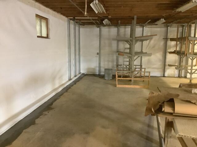 Waterproofed Basement
