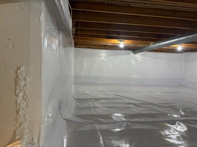 CleanSpace (Left side of crawl space)