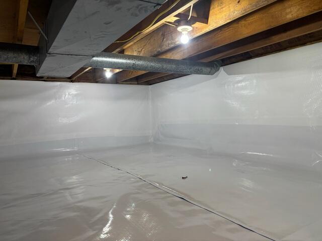 CleanSpace (Right side of crawl space)