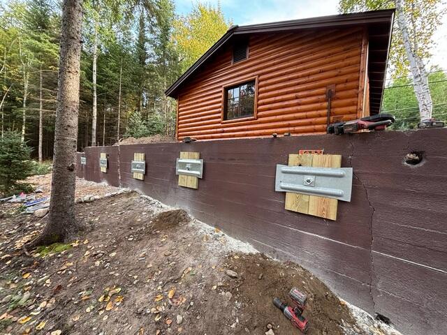 Reinforced Retaining Wall