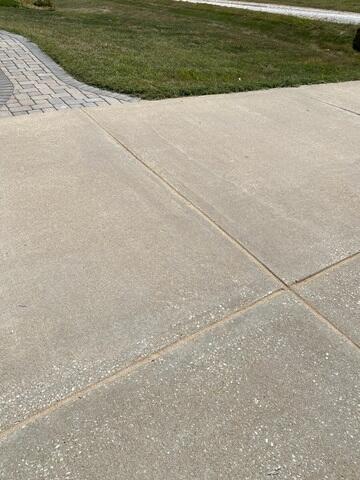 Driveway (Top right side)