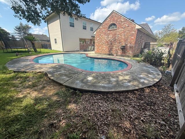 Smooth, Level Pool Deck