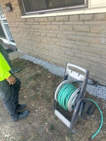 Front side of the house