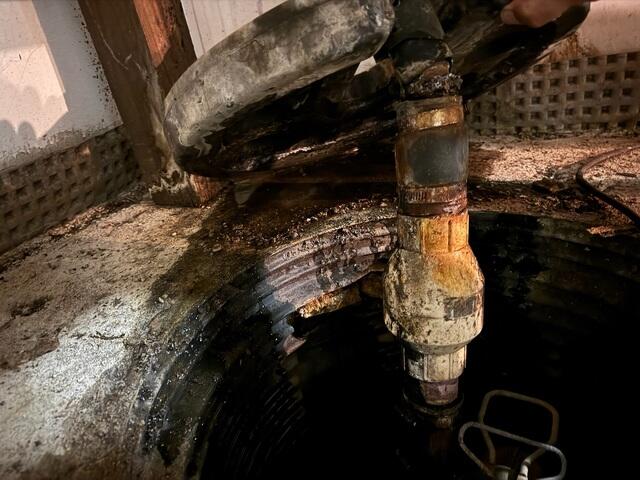 Old Sump Pump