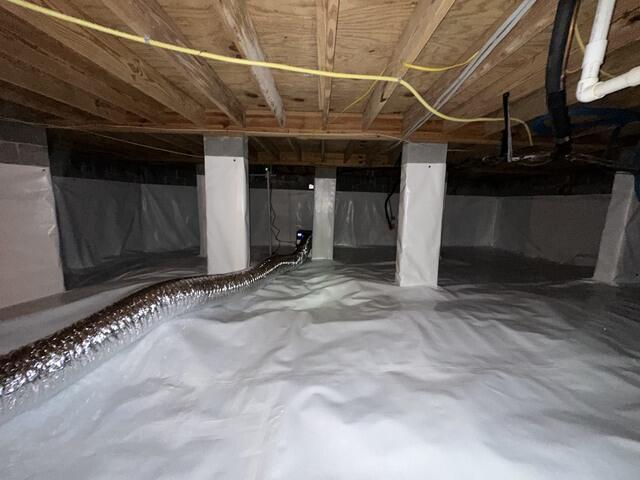 Crawl Space Transformation in Tallahassee, FL