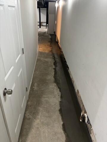 Basement Hallway