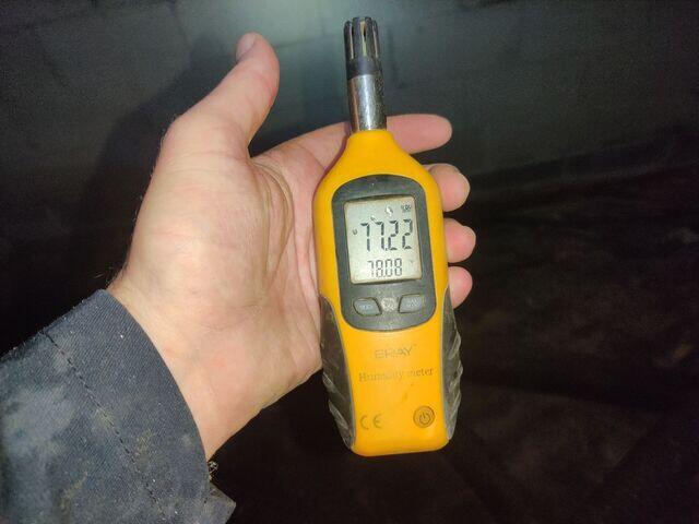 Checking Moisture and Humidity Levels