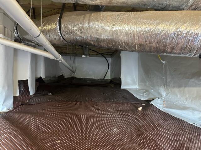 Drainage Matting Installed