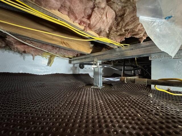 Crawl Space Support Jack Installation