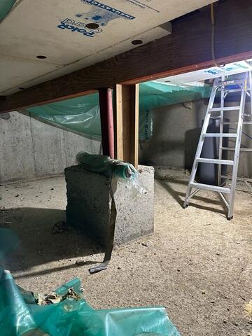 An Unsightly Crawl Space