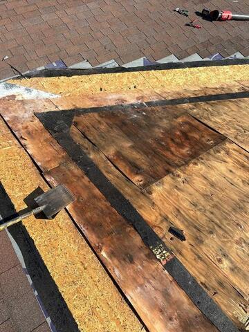 Decking repair that failed