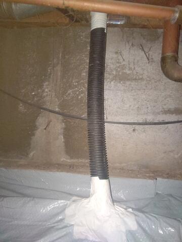 Vapor Pipe Penetration