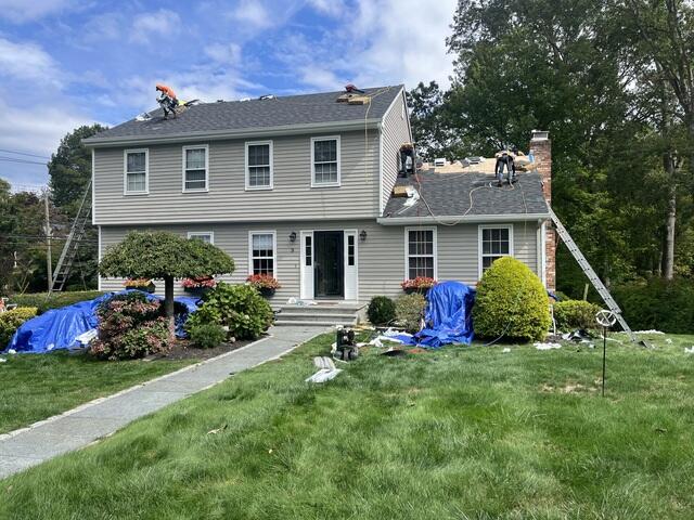 New Shingles Are Installed