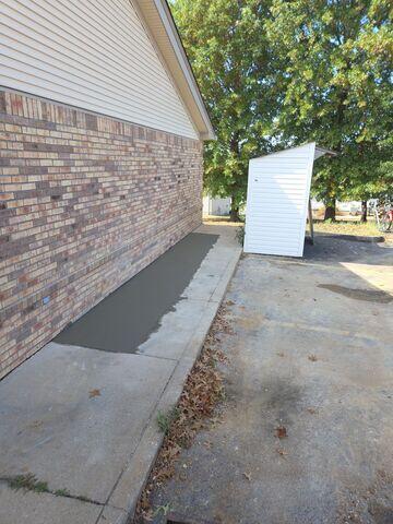 Covered with Concrete