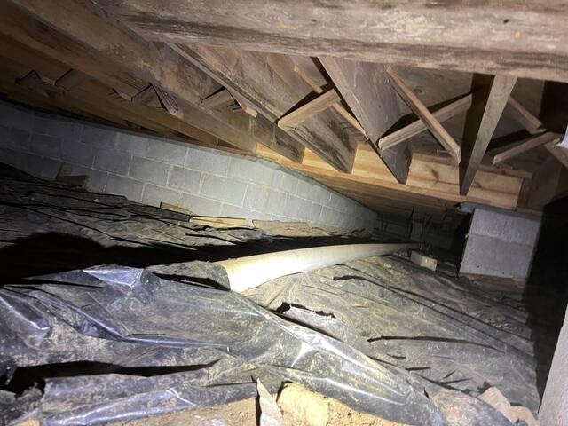 Dirt Crawl Space