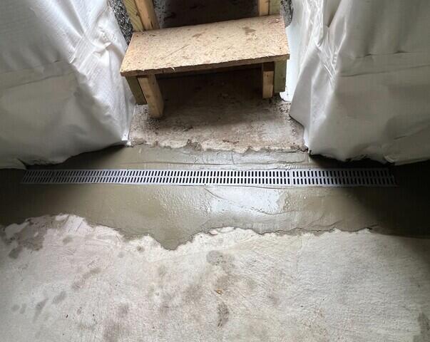 TrenchDrain Grated Basement Drain