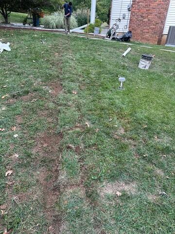 Buried Discharge Line