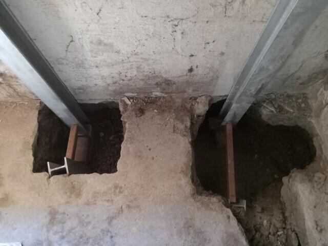 Footing for Powerbrace.