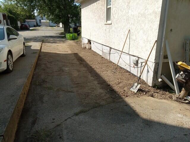 trench backfilled