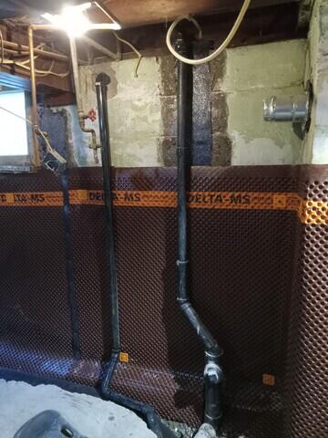 Interior waterproofing
