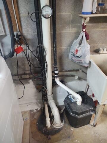 Old Sump Pump