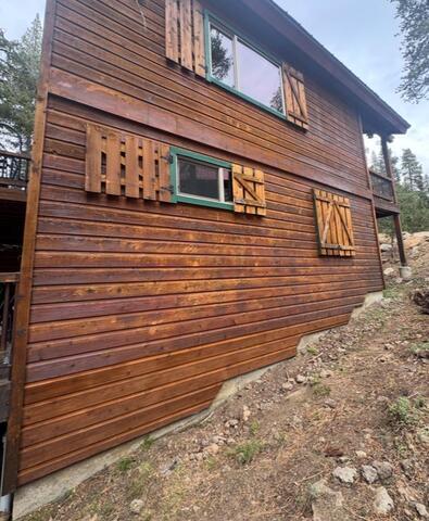 Restored Siding with Fresh Finish