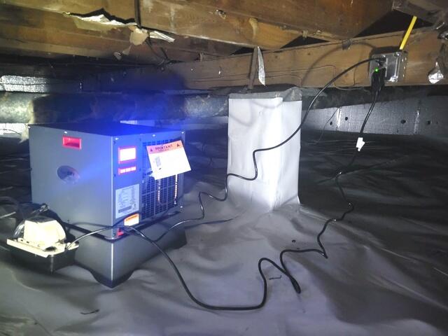 Dry Crawl Space