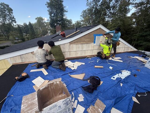 New Siding Is Installed