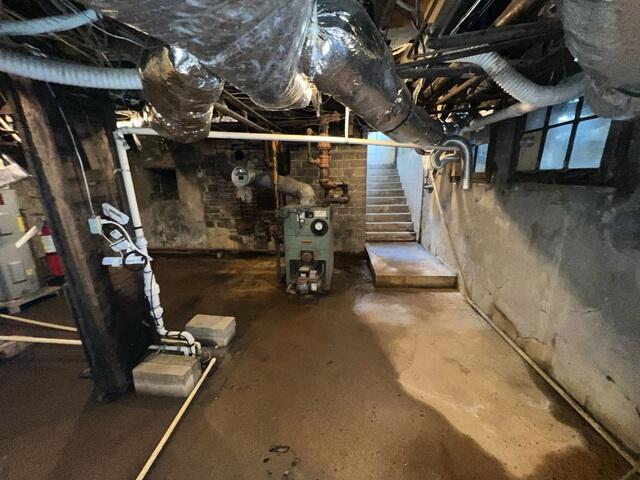 Raleigh, NC - Basement Water Intrusion Before Repairs