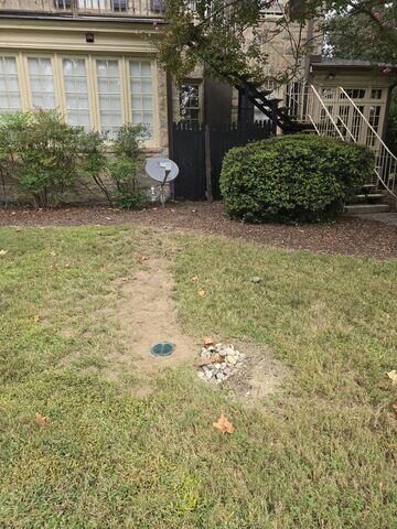 Raleigh, NC - Exterior Discharge Line with LawnScape Outlet
