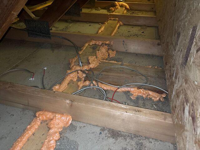 Sealed penetrations with Zypfoam