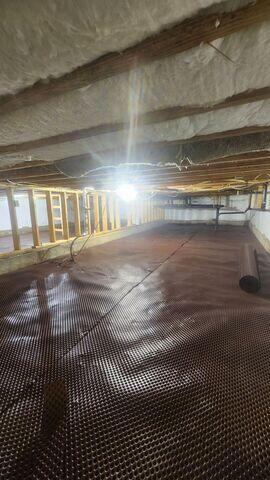 Drainage Matting Installation