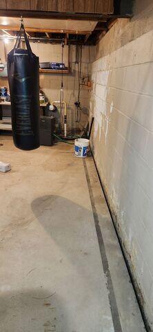 Water Damaged Walls and Floor
