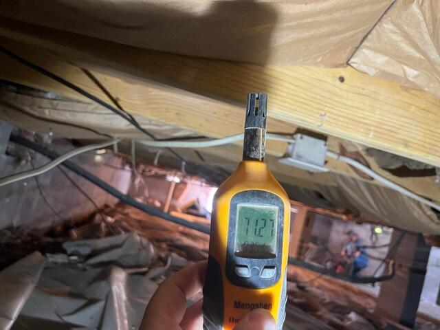 High Moisture Levels