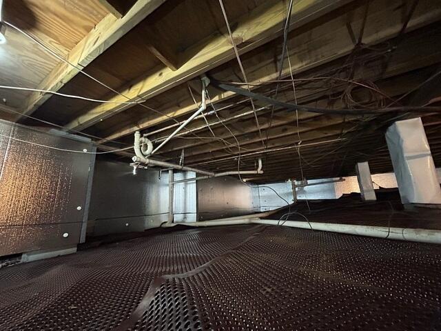 Drainage Matting Installed