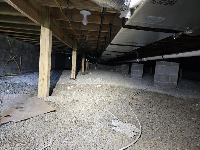 Wet Crawl Space in Hillsboro, OH