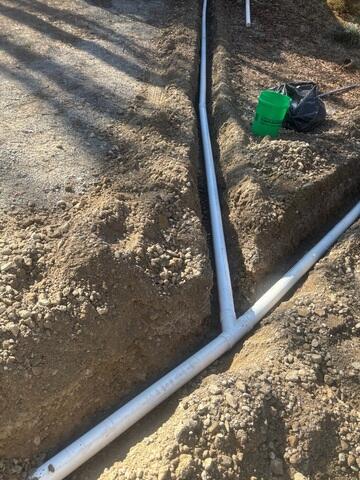 Extended Downspout