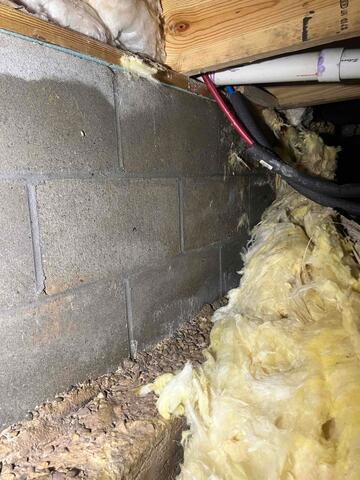 Crawl Space Before CleanSpace