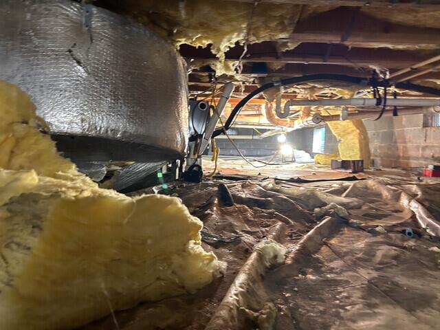 Hanging Insulation