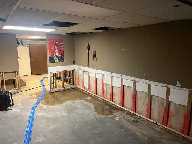Wet Basement in Hillsboro, OH
