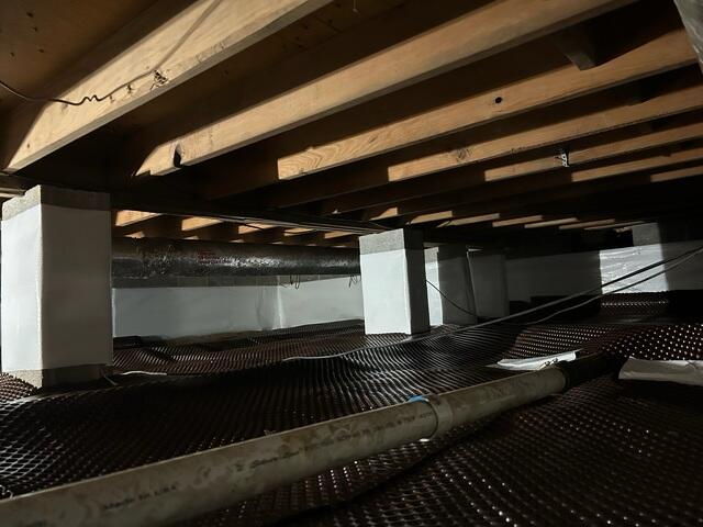 Piers Wrapped with CleanSpace