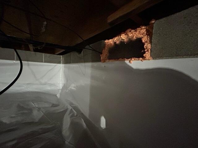 Sealing Crawl Space Vents