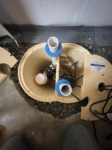 WaterGuard and Sump Pump Installation