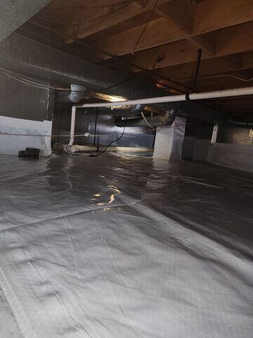 Encapsulated Crawl Space
